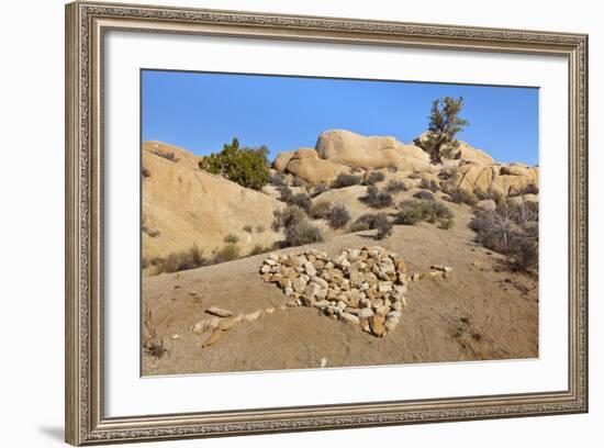 Arrow Through Heart, Joshua Tree NP, California, USA-Jaynes Gallery-Framed Photographic Print