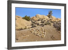 Arrow Through Heart, Joshua Tree NP, California, USA-Jaynes Gallery-Framed Photographic Print