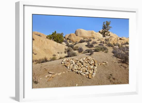 Arrow Through Heart, Joshua Tree NP, California, USA-Jaynes Gallery-Framed Photographic Print