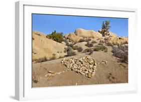 Arrow Through Heart, Joshua Tree NP, California, USA-Jaynes Gallery-Framed Photographic Print