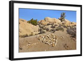 Arrow Through Heart, Joshua Tree NP, California, USA-Jaynes Gallery-Framed Photographic Print