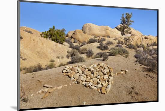 Arrow Through Heart, Joshua Tree NP, California, USA-Jaynes Gallery-Mounted Photographic Print