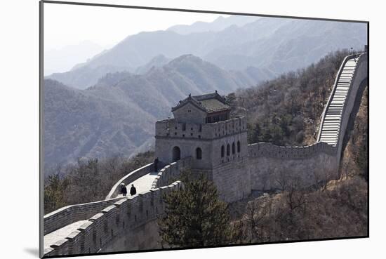 Arrow Tower on the Great Wall, China-George Oze-Mounted Photographic Print