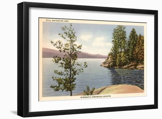 Arrowhead Country, Minnesota-null-Framed Art Print