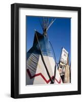 Arrowhead Motel Sign, Buffalo, Wyoming, USA-Nancy & Steve Ross-Framed Photographic Print