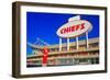 Arrowhead Stadium, home of the Kansas City Chiefs , Kansas City, MO-null-Framed Photographic Print