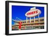 Arrowhead Stadium, home of the Kansas City Chiefs , Kansas City, MO-null-Framed Photographic Print