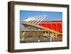 Arrowhead Stadium, home of the Kansas City Chiefs , Kansas City, MO-null-Framed Photographic Print