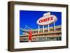 Arrowhead Stadium, home of the Kansas City Chiefs , Kansas City, MO-null-Framed Premium Photographic Print