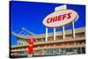 Arrowhead Stadium, home of the Kansas City Chiefs , Kansas City, MO-null-Stretched Canvas