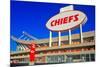 Arrowhead Stadium, home of the Kansas City Chiefs , Kansas City, MO-null-Mounted Photographic Print