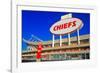 Arrowhead Stadium, home of the Kansas City Chiefs , Kansas City, MO-null-Framed Photographic Print