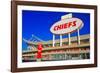 Arrowhead Stadium, home of the Kansas City Chiefs , Kansas City, MO-null-Framed Photographic Print