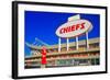 Arrowhead Stadium, home of the Kansas City Chiefs , Kansas City, MO-null-Framed Photographic Print