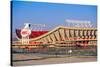 Arrowhead Stadium, home of the Kansas City Chiefs , Kansas City, MO-null-Stretched Canvas