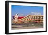 Arrowhead Stadium, home of the Kansas City Chiefs , Kansas City, MO-null-Framed Photographic Print