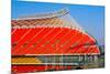 Arrowhead Stadium, home of the Kansas City Chiefs , Kansas City, MO-null-Mounted Photographic Print