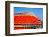 Arrowhead Stadium, home of the Kansas City Chiefs , Kansas City, MO-null-Framed Photographic Print