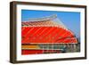 Arrowhead Stadium, home of the Kansas City Chiefs , Kansas City, MO-null-Framed Photographic Print