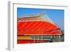 Arrowhead Stadium, home of the Kansas City Chiefs , Kansas City, MO-null-Framed Photographic Print