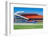 Arrowhead Stadium, home of the Kansas City Chiefs , Kansas City, MO-null-Framed Photographic Print