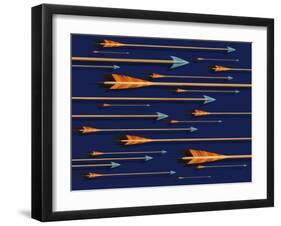 Arrows-sean gladwell-Framed Art Print