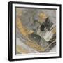 Arroyo Gold and Black-Albena Hristova-Framed Art Print