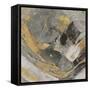 Arroyo Gold and Black-Albena Hristova-Framed Stretched Canvas