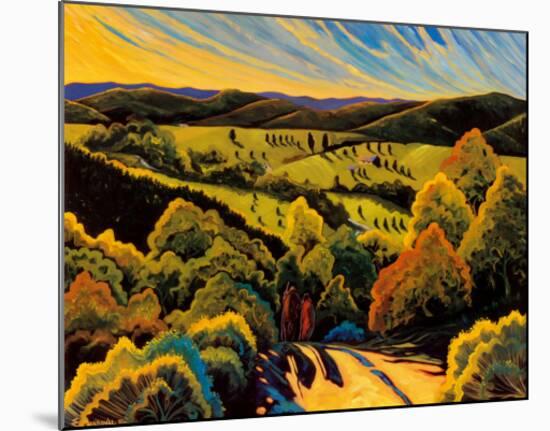 Arroyo Hondo, Santa Fe Opera 2000-Ed Sandoval-Mounted Art Print