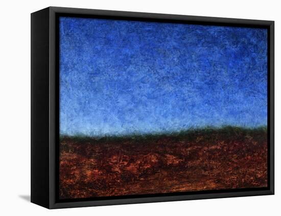 Arroyo Rojo-James W Johnson-Framed Stretched Canvas