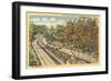 Arroyo-Seco Parkway, Pasadena, California-null-Framed Art Print