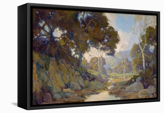 Arroyo Seco-Orin White-Framed Stretched Canvas