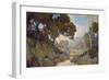 Arroyo Seco-Orin White-Framed Art Print