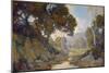 Arroyo Seco-Orin White-Mounted Art Print