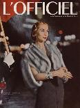 L'Officiel, September 1960 - Tailleur en Lanvin Castillo en Ninotchka de Ducharne-Arsac-Art Print