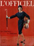 L'Officiel, September 1960 - Tailleur en Lanvin Castillo en Ninotchka de Ducharne-Arsac-Art Print