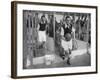 Arsenal FC Captain Eddie Hapgood Runs onto the Pitch at Highbury, London, 1930s-null-Framed Giclee Print