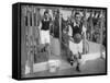 Arsenal FC Captain Eddie Hapgood Runs onto the Pitch at Highbury, London, 1930s-null-Framed Stretched Canvas