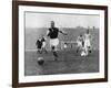 Arsenal Footballer Alex James Passes Three Manchester City Players, C1929-C1937-null-Framed Giclee Print