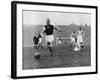 Arsenal Footballer Alex James Passes Three Manchester City Players, C1929-C1937-null-Framed Giclee Print