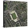 Arsenal's Highbury Stadium, Aerial View-Getmapping Plc-Stretched Canvas