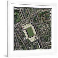 Arsenal's Highbury Stadium, Aerial View-Getmapping Plc-Framed Photographic Print