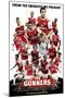 Arsenal - The Gunners-null-Mounted Poster