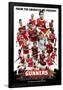 Arsenal - The Gunners-null-Framed Poster