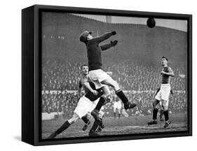 Arsenal Vs. Mansfield Town, F.A. Cup Fourth Round, 1929-null-Framed Stretched Canvas