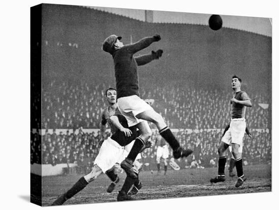Arsenal Vs. Mansfield Town, F.A. Cup Fourth Round, 1929-null-Stretched Canvas