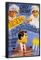 Arsenic and Old Lace, German Movie Poster, 1944-null-Framed Art Print