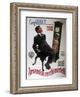 Arsenic and Old Lace, Italian Movie Poster, 1944-null-Framed Art Print