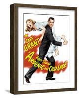 Arsenic and Old Lace, Priscilla Lane, Cary Grant, 1944-null-Framed Art Print