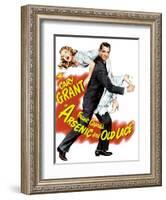 Arsenic and Old Lace, Priscilla Lane, Cary Grant, 1944-null-Framed Art Print